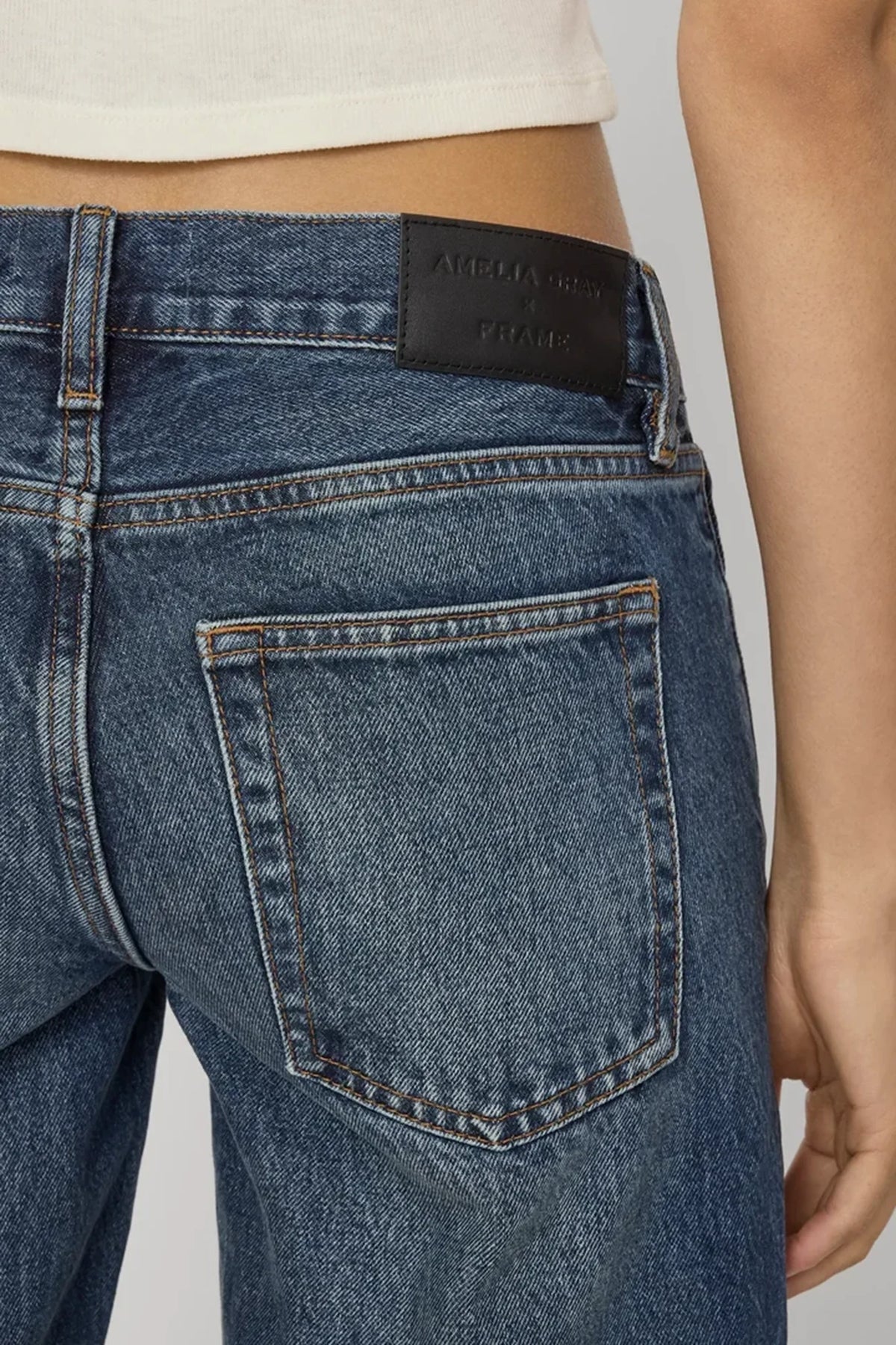 The Pixie Gray Jean Jeans Frame