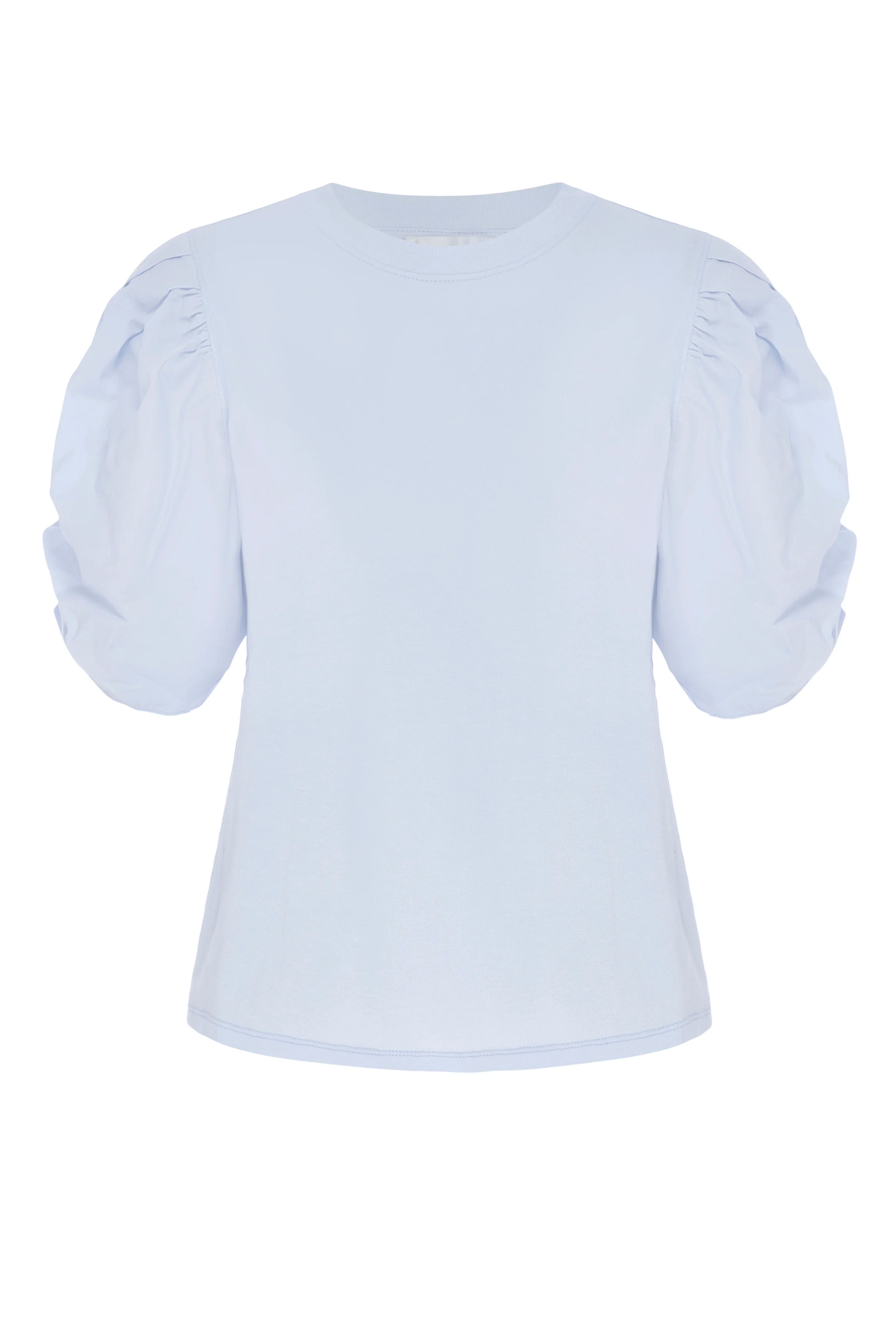 Pleated Puff Sleeve Tee Tops FRAME
