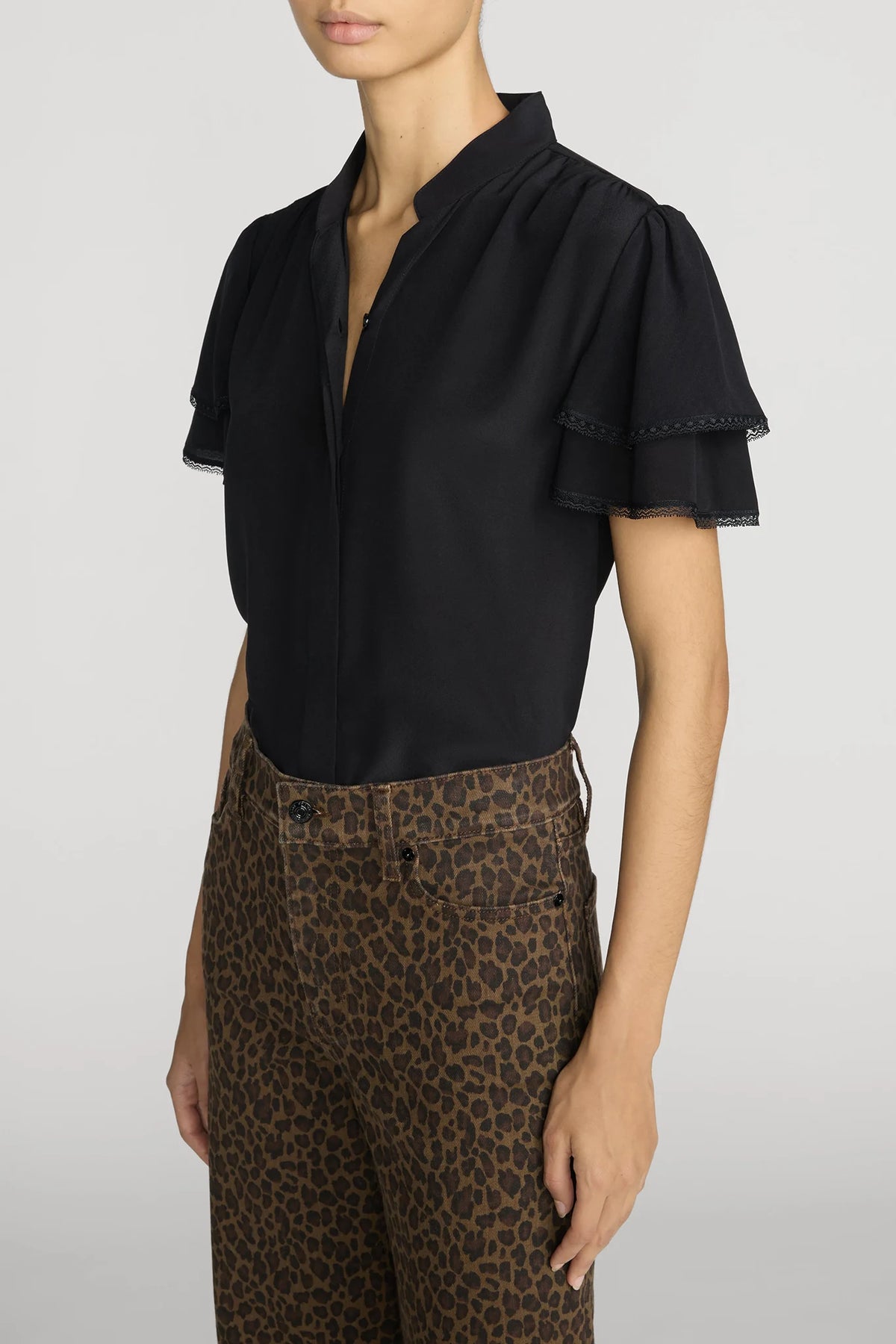 The Silk Arcadia Top Shirts &amp; Tops Frame