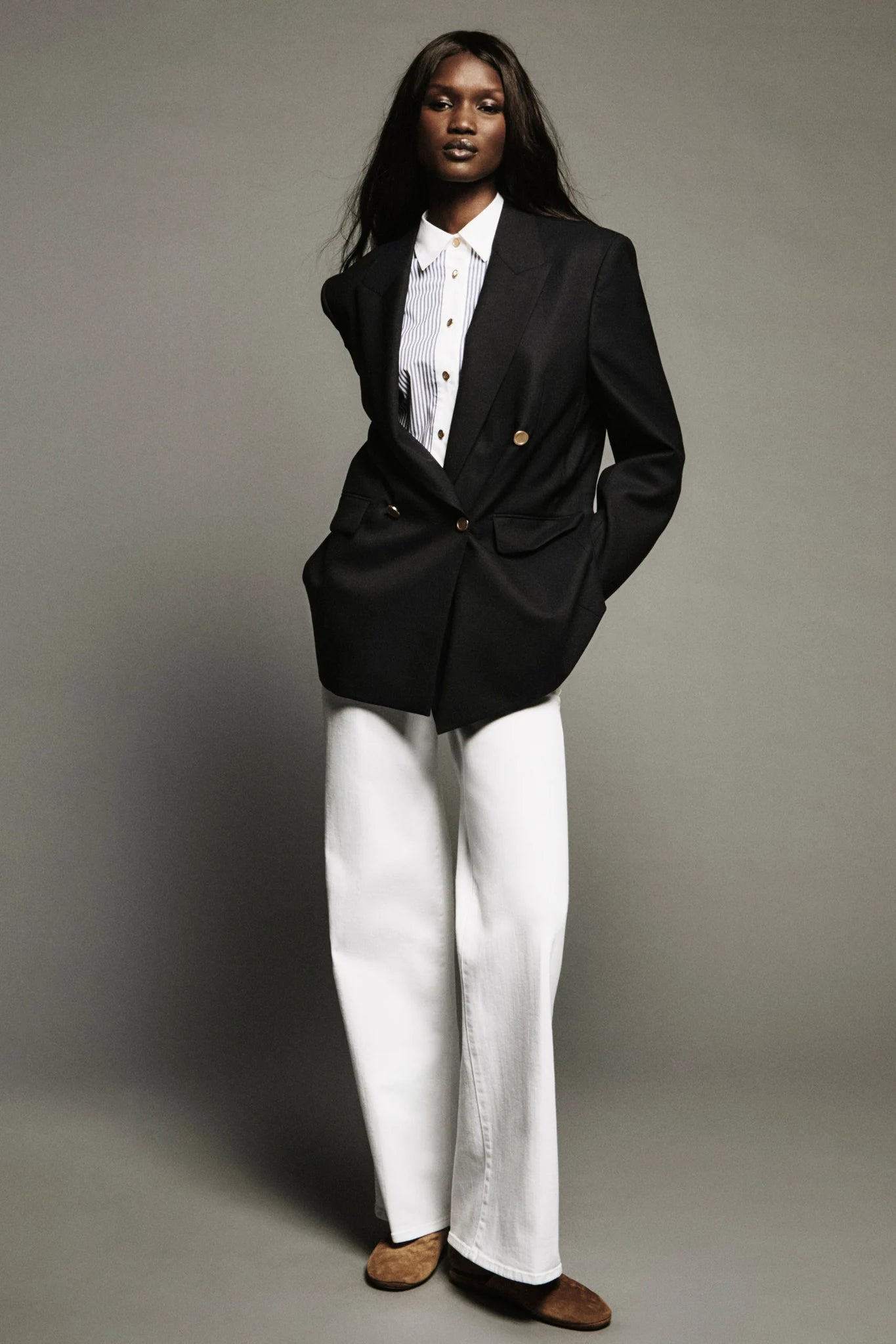 Le Slim Palazzo Pants FRAME