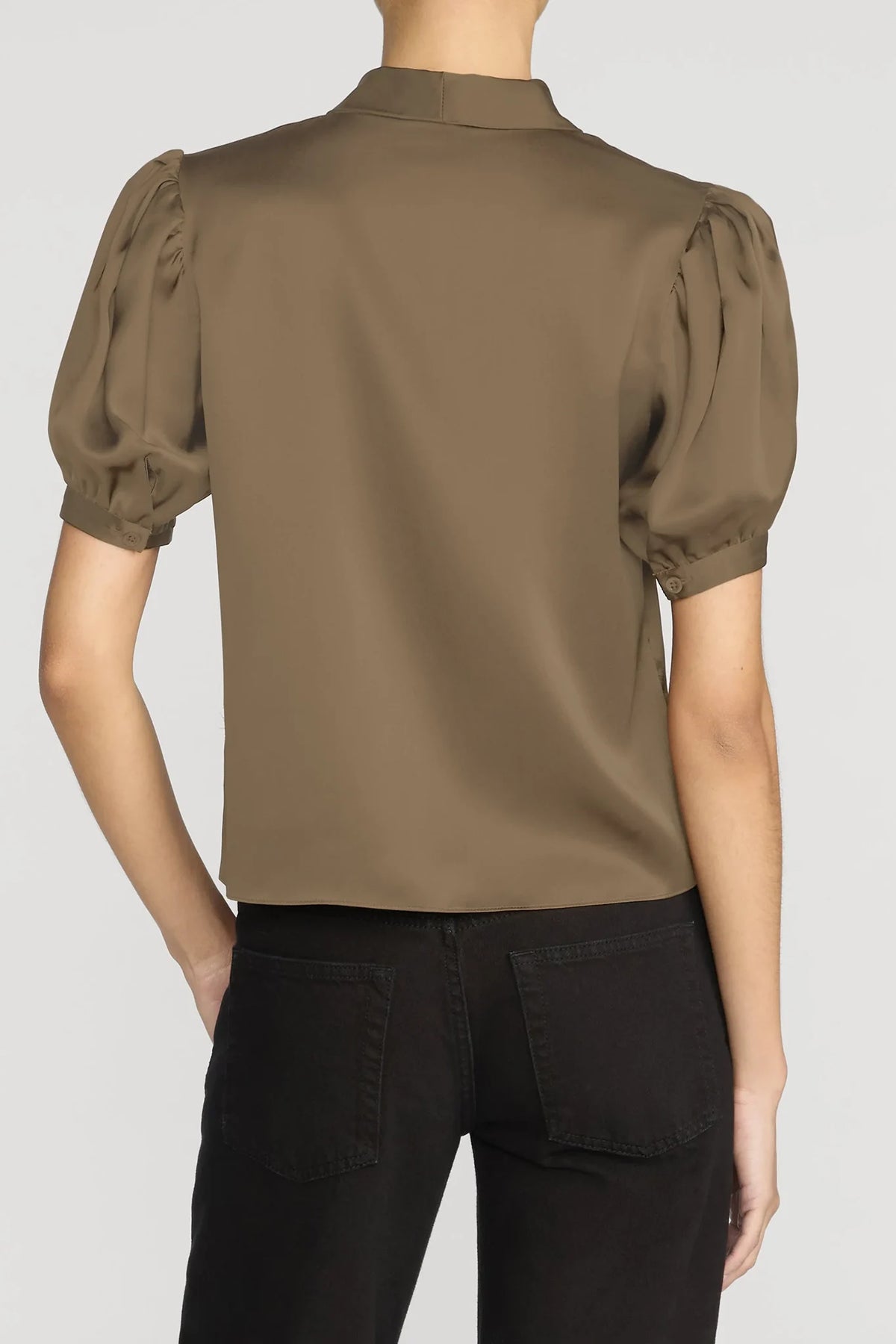 The Sonnet Tie Blouse Shirts &amp; Tops Frame