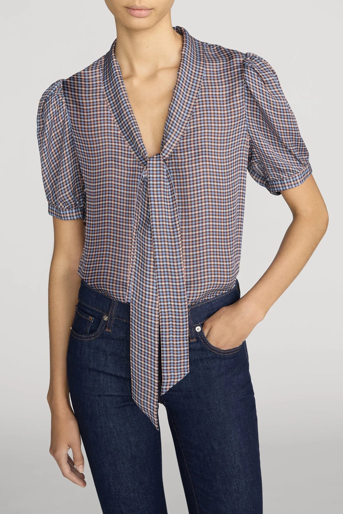 The Sonnet Tie Blouse