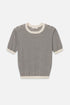 The Striped Gathered Sweater Sweaters & Knits FRAME
