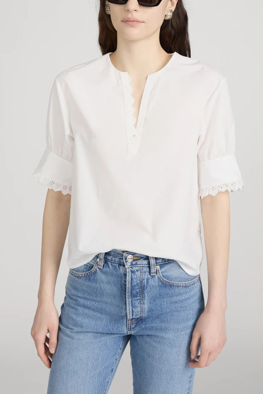 The Keepsake Popover Top Shirts &amp; Tops FRAME