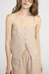 The Linen Button Cami T-Shirts & Tanks FRAME