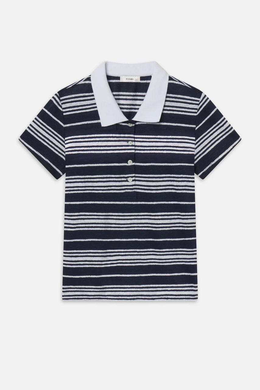 The Striped Polo T-Shirts & Tanks FRAME