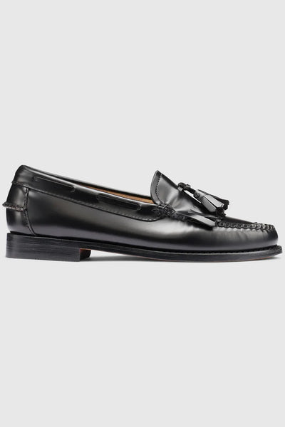 Bass Grammar Kiltie Tassel Loafer, Black Leather. Men’s Size 9.5 GH Bass & Co Weejuns Loafers Men main image 2