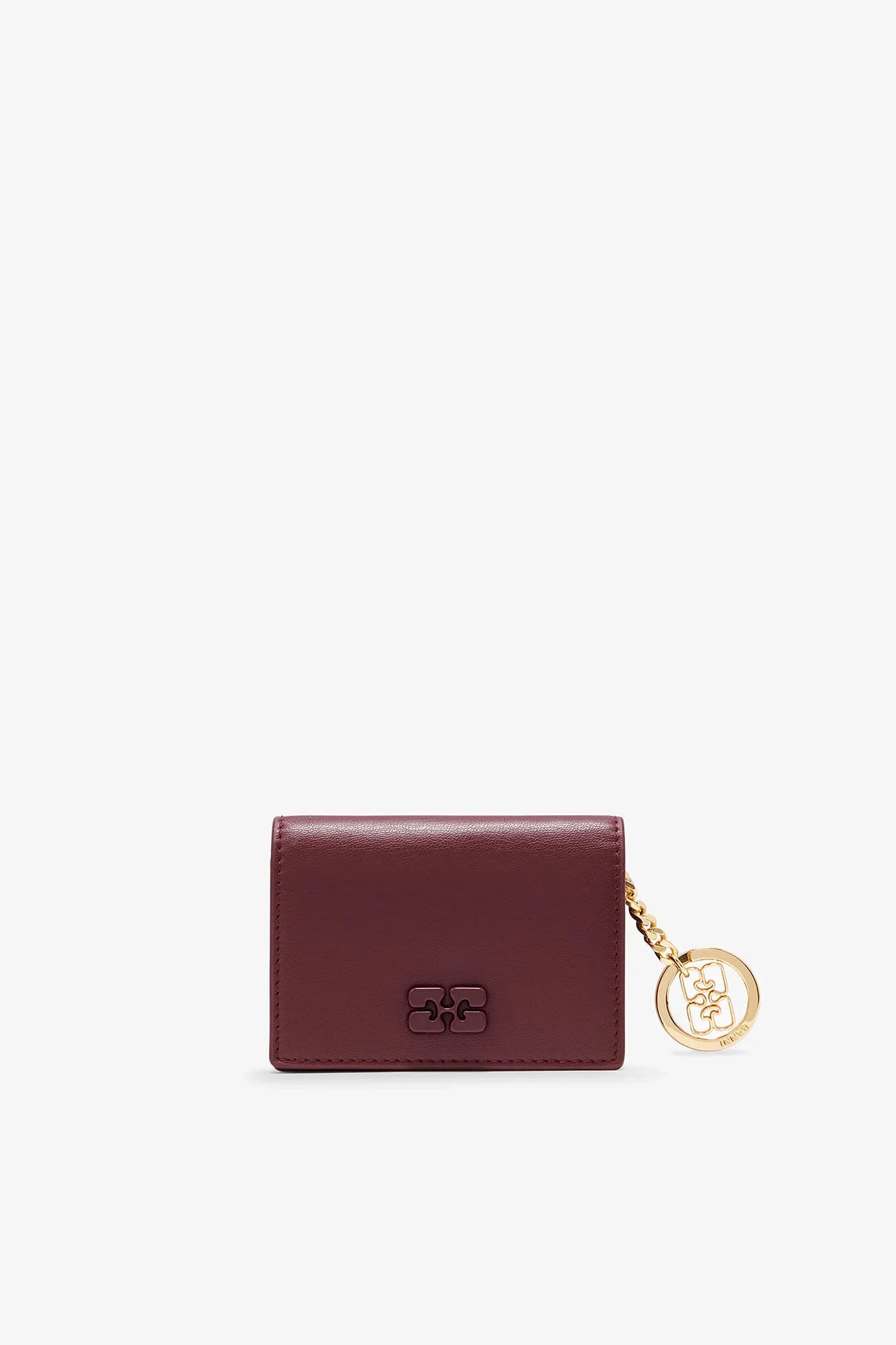 Bou Card Holder With Flap Accessories Ganni