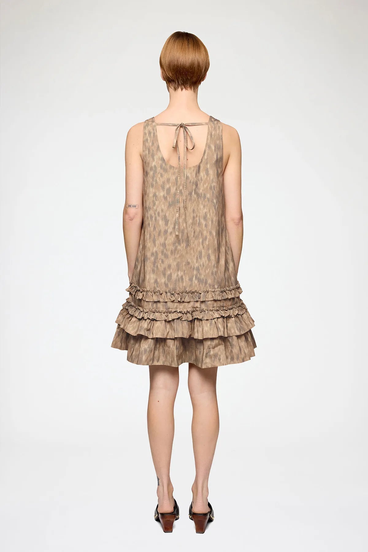 Dress in Printed Cotton Dresses Ganni