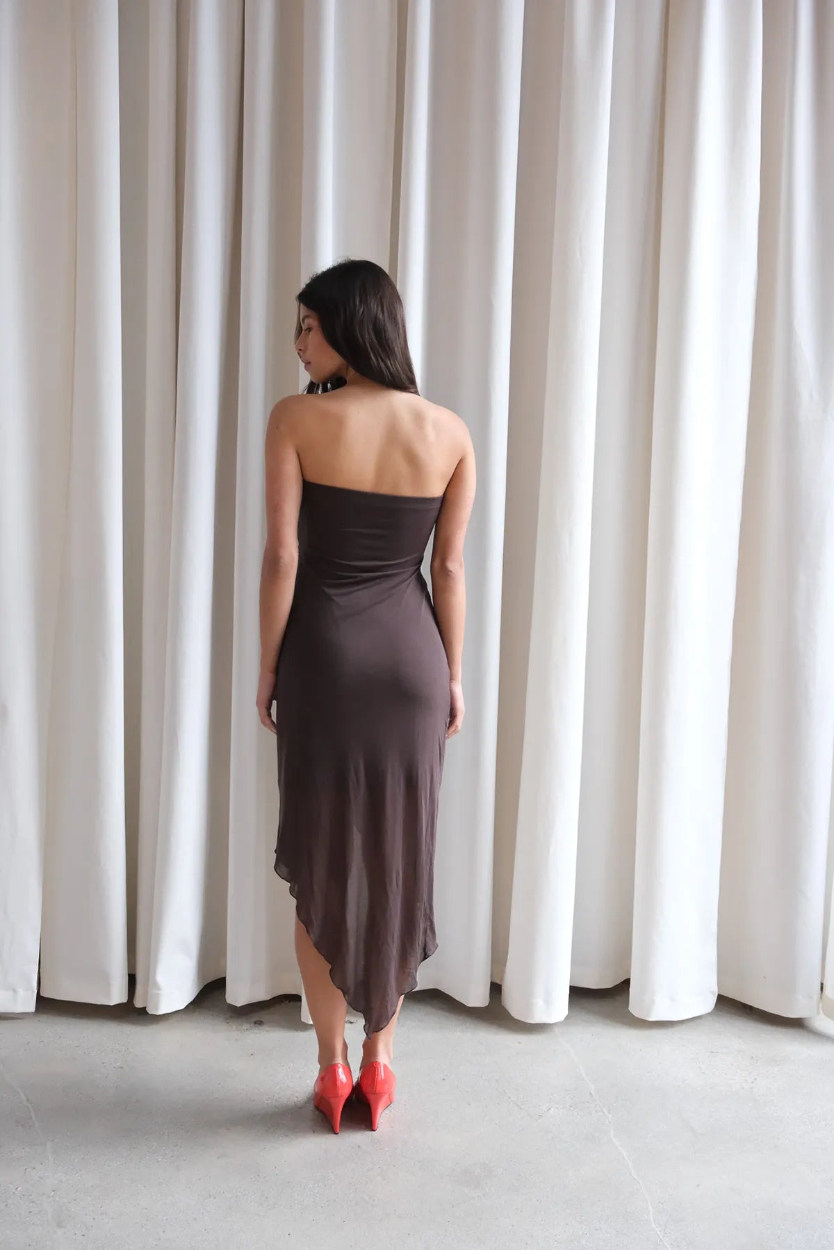 Alma Dress Dresses Geel