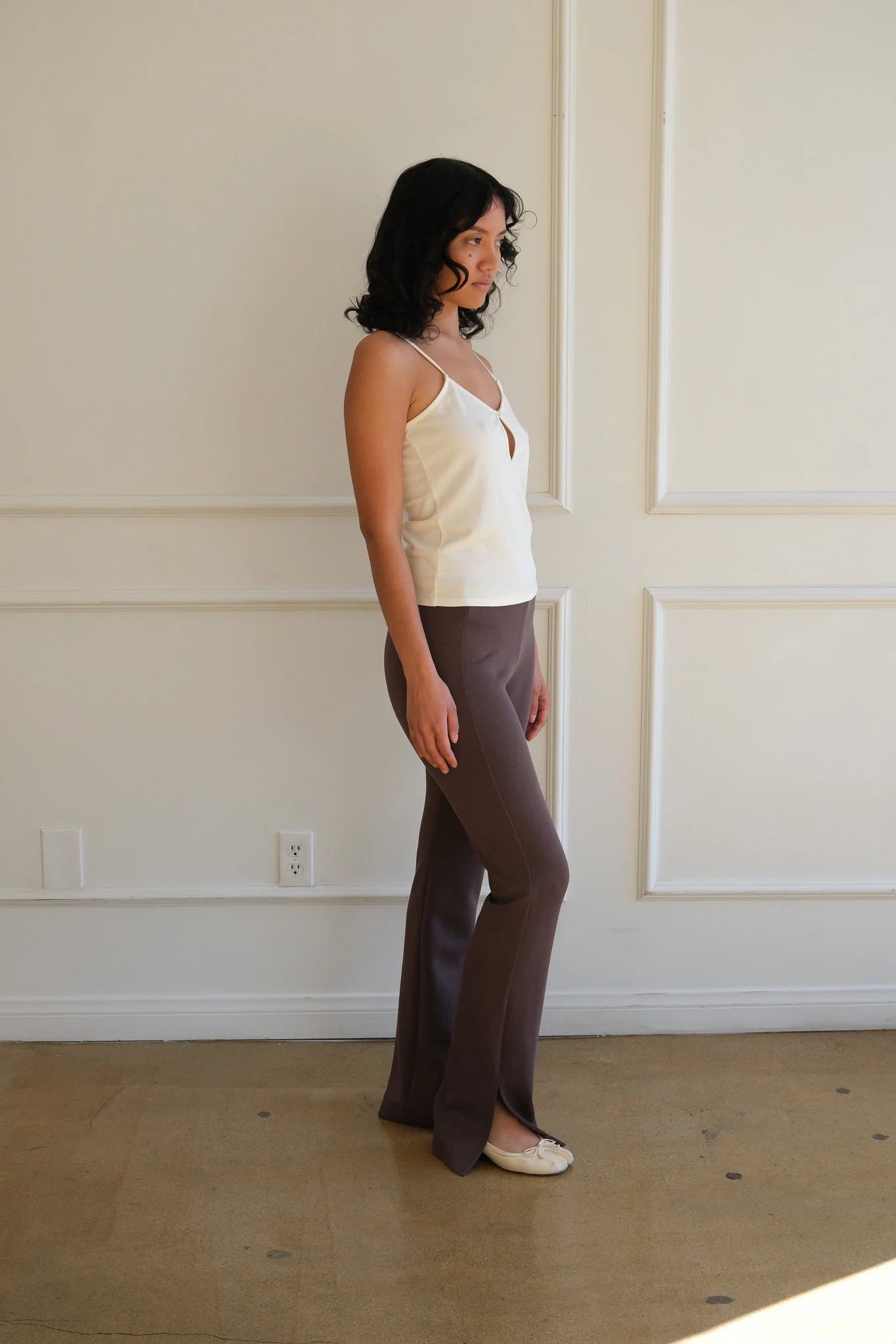 Aria Pant Pants Geel