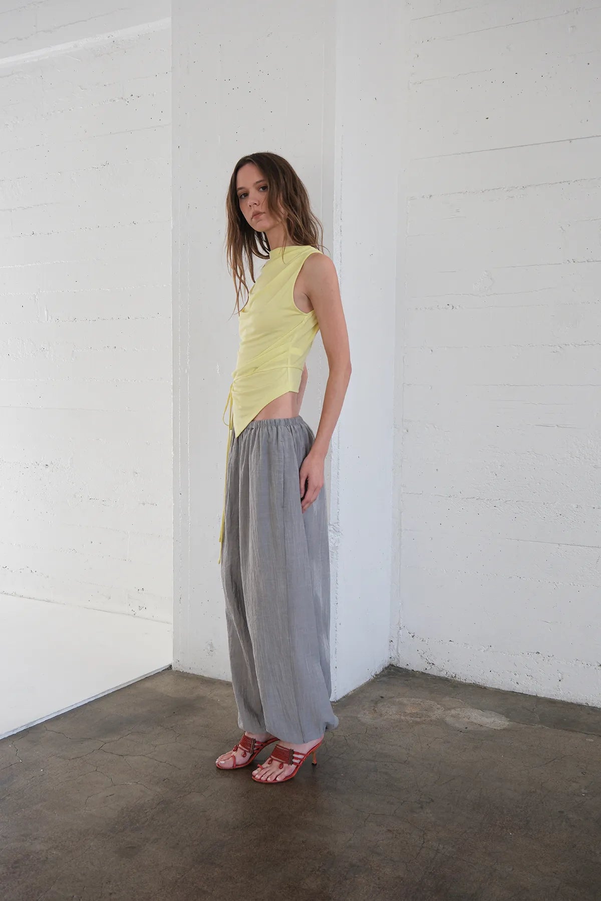 Eliot Pant Pants Geel