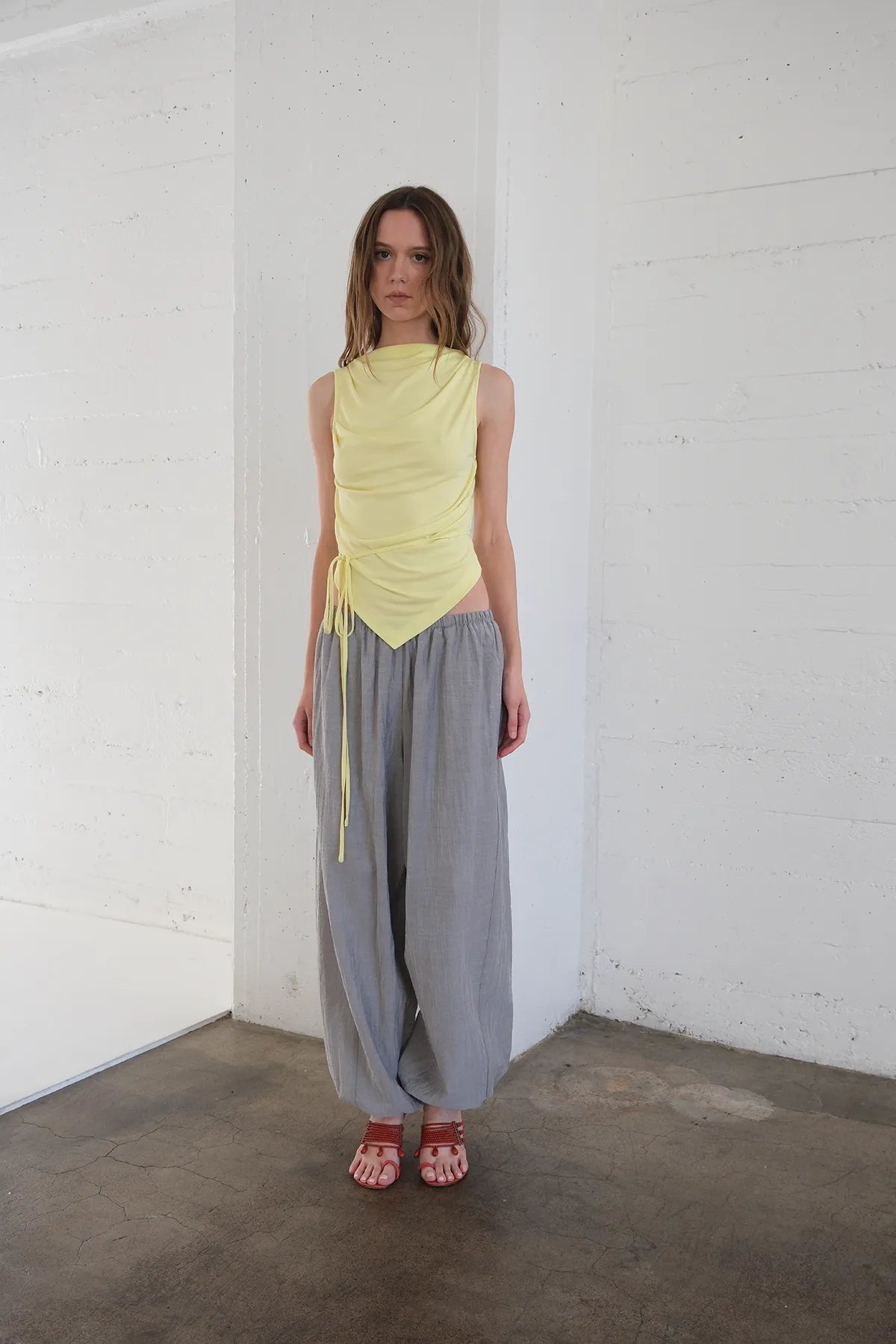 Eliot Pant Pants Geel