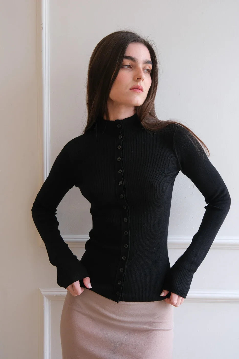 Mylah Cardi Sweaters & Knits Geel