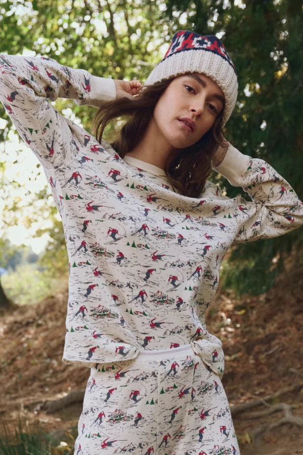 The Classic Crew Thermal Tops The Great