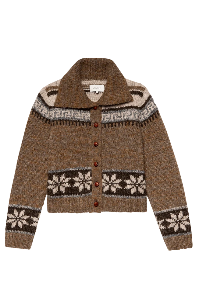 The Nordic Scholar Cardigan Sweaters &amp; Knits The Great