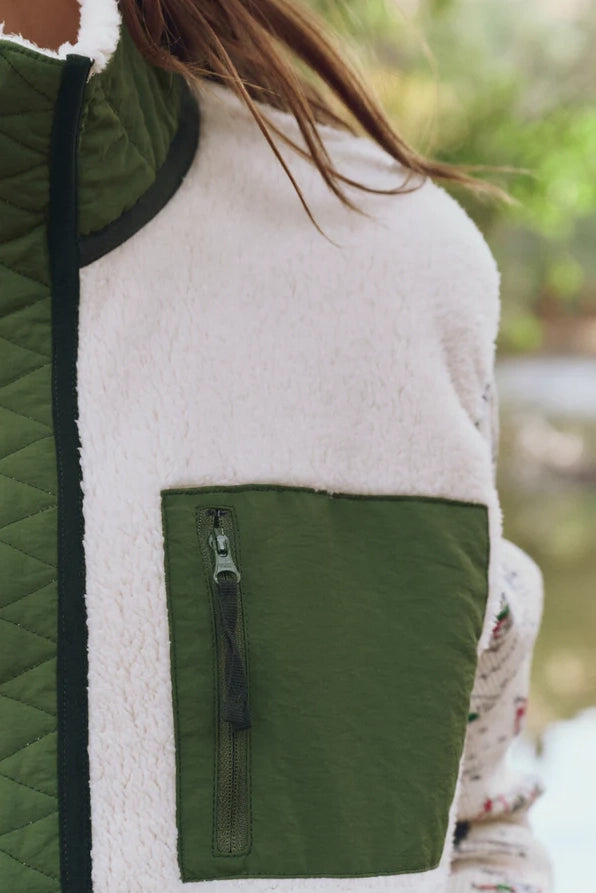 The Plush Tundra Vest Jackets &amp; Coats The Great