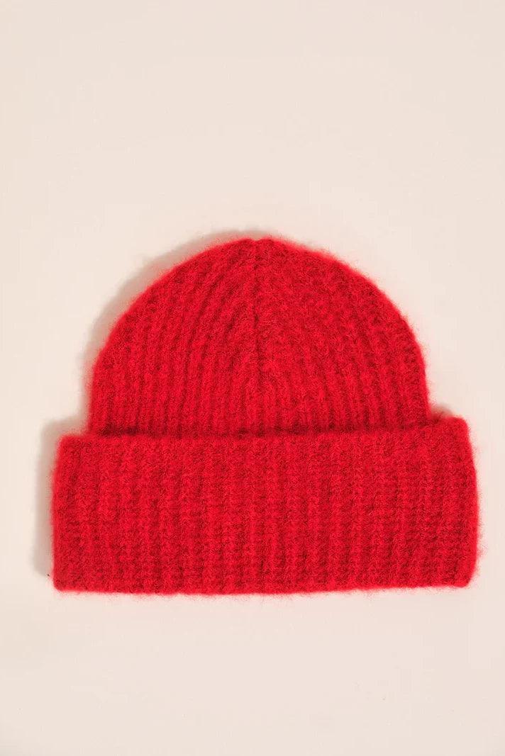 Cashmere Ribbed Beanie Accessories Hansel from Basel
