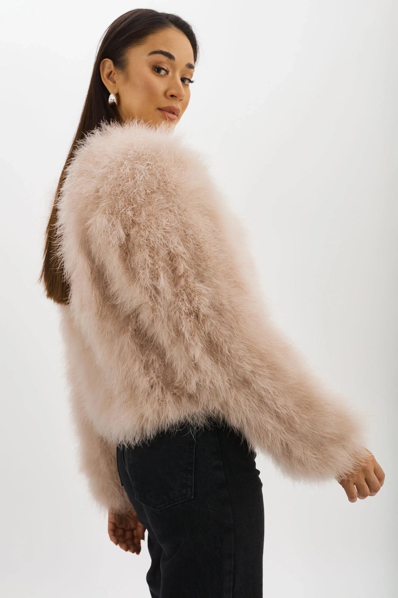 Deora Feather Jacket Jackets & Coats LAMARQUE