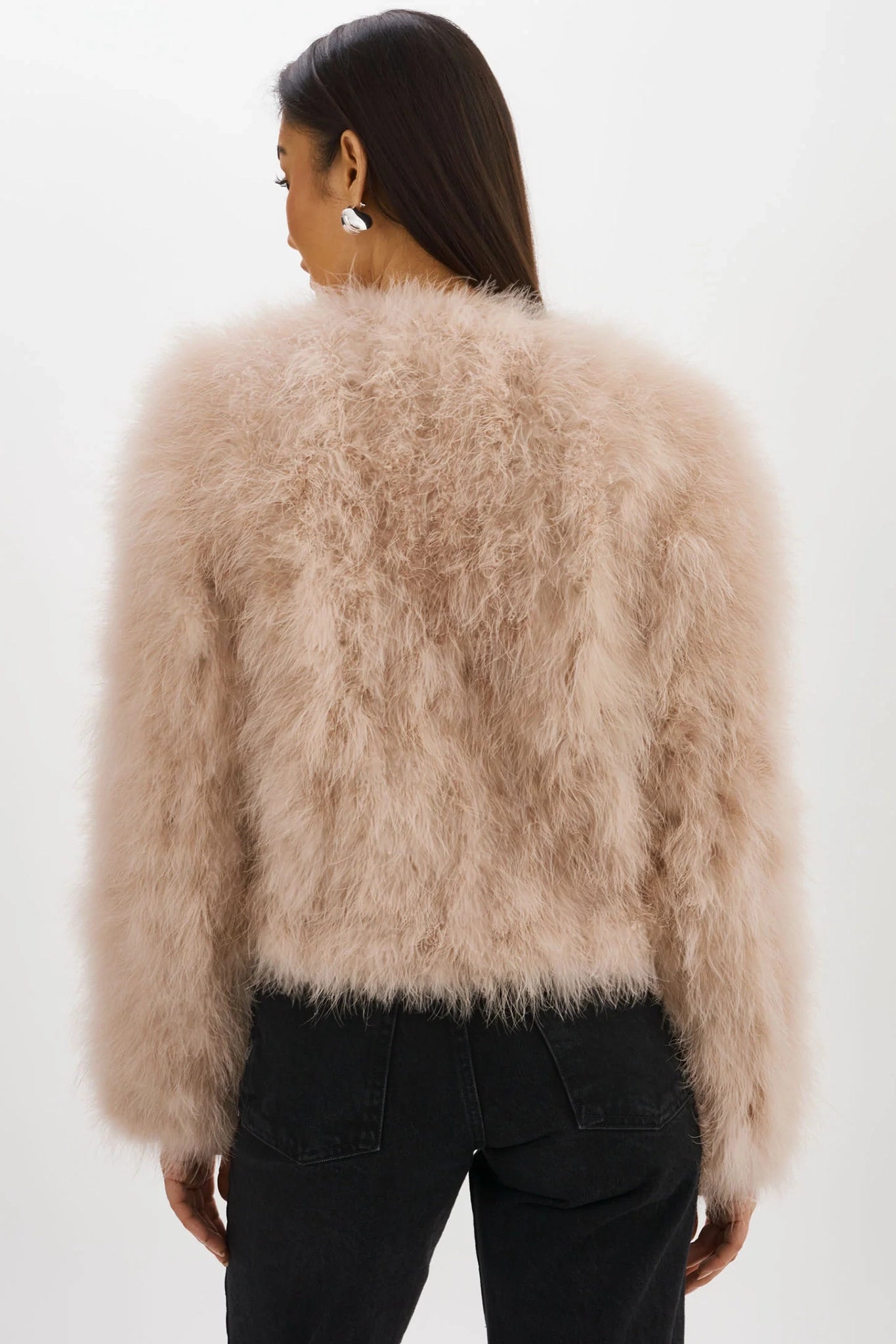 Deora Feather Jacket Jackets &amp; Coats LAMARQUE