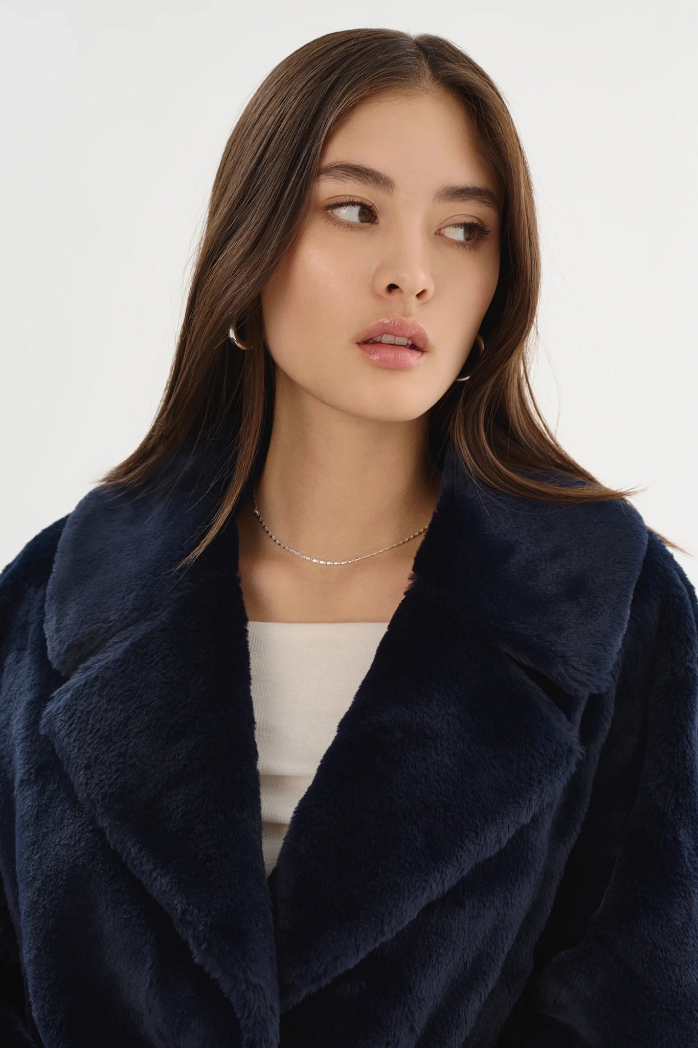 Linnea Faux Fur Coat Jackets &amp; Coats LAMARQUE