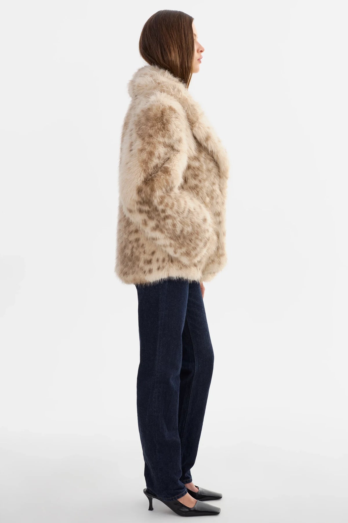 Ravenna Faux Fur Coat Jackets &amp; Coats LAMARQUE