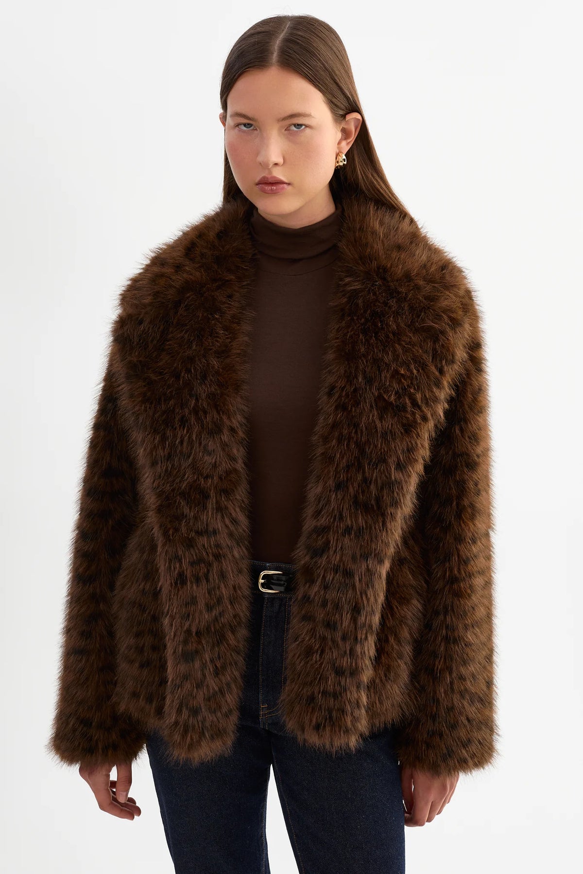 Ravenna Faux Fur Coat Jackets &amp; Coats LAMARQUE