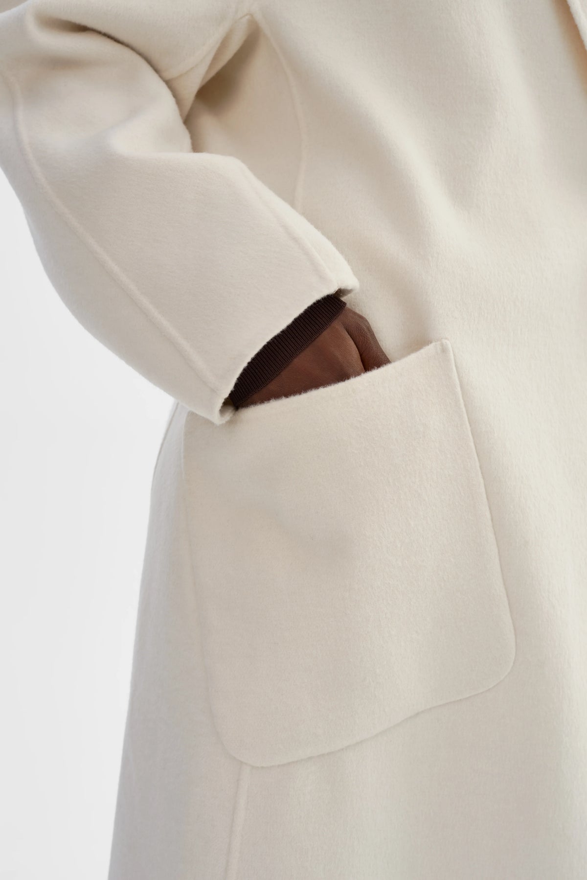 Thara Shawl Collar Wool Coat Jackets &amp; Coats LAMARQUE