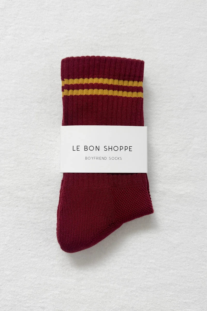 Boyfriend Socks Accessories Le Bon Shoppe