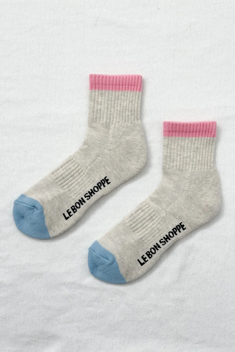Colour Block Girlfriend Socks Accessories Le Bon Shoppe