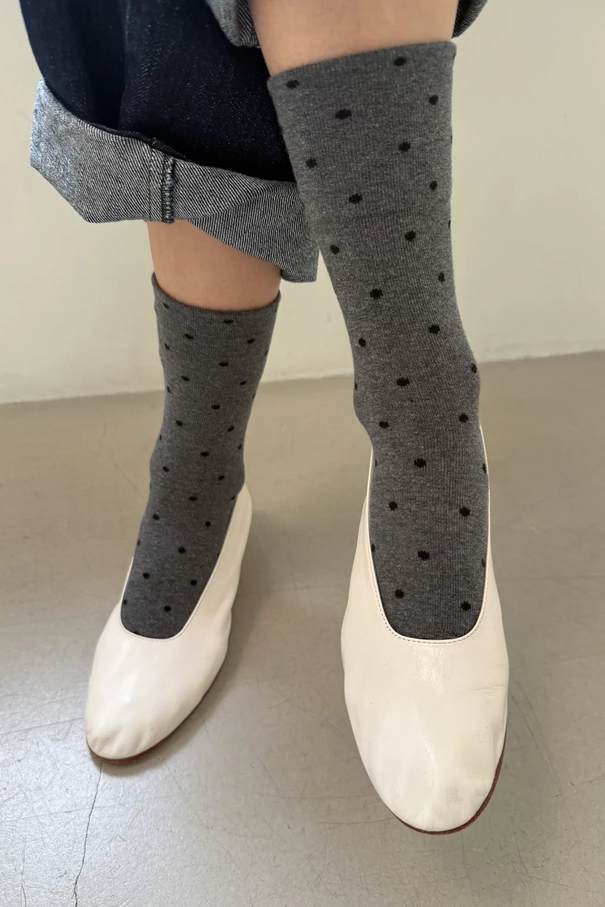 Sneaker Socks - Polka Dot Accessories Le Bon Shoppe