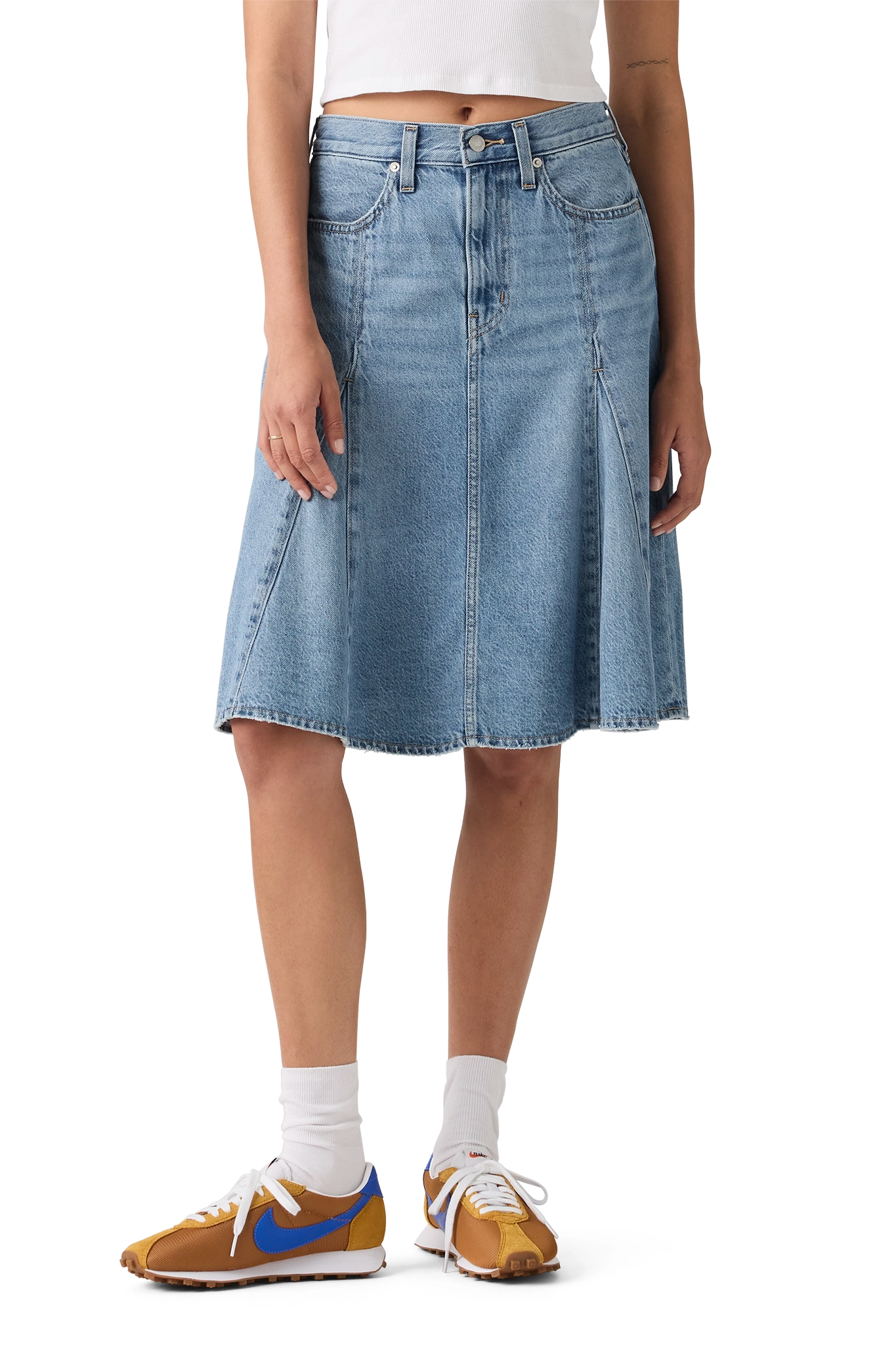 Godet Midi Skirt Skirts Levi's