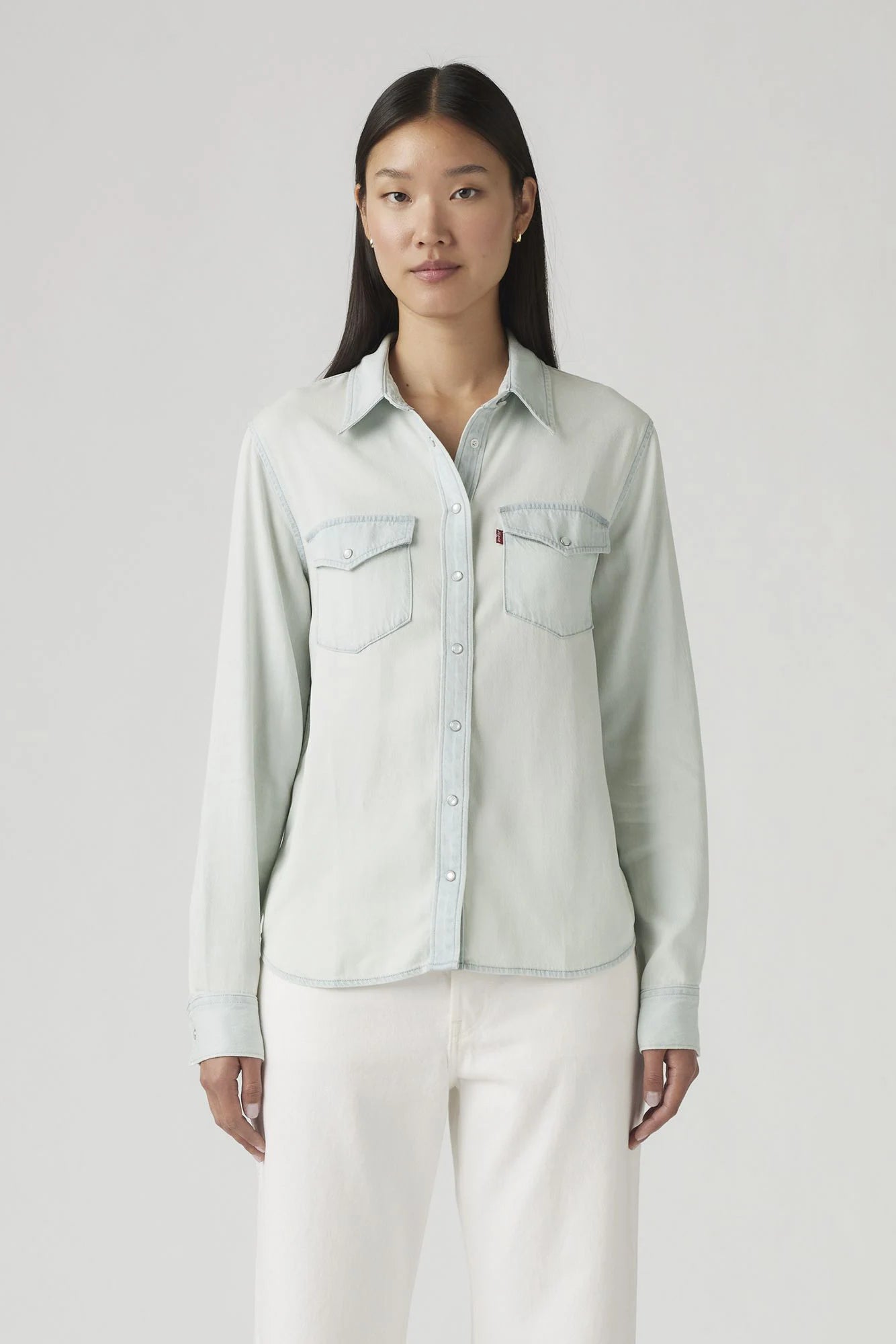 Iconic Western Denim Shirt Tops Levi's