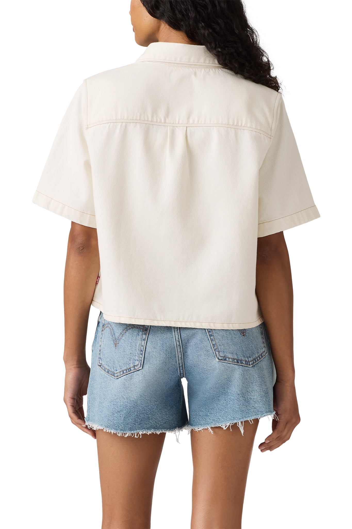 Logan Short Sleeve Denim Shirt Tops Levi's