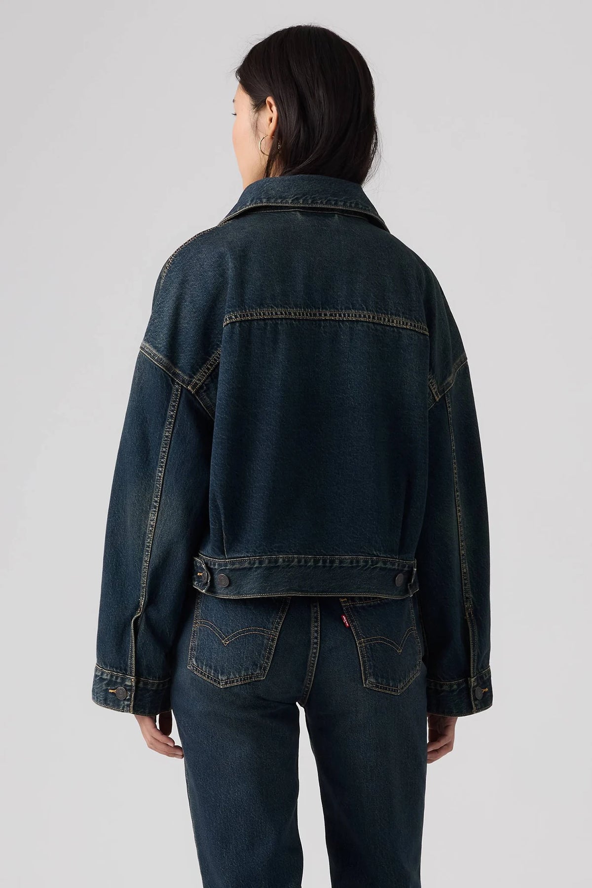 Loose Cropped Trucker Jacket Jackets & Coats Levi's