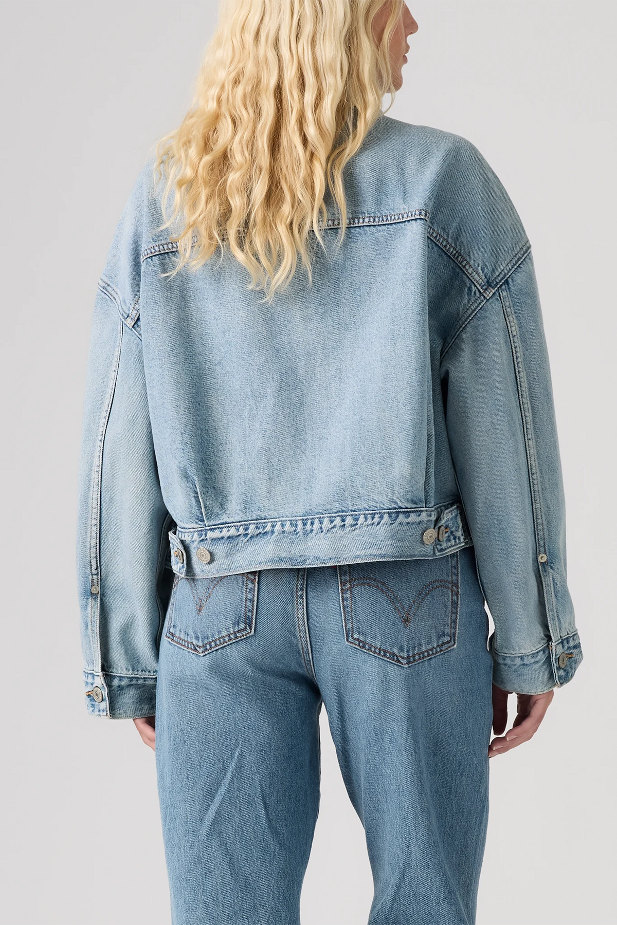 Loose Cropped Trucker Jacket Jackets & Coats Levi's