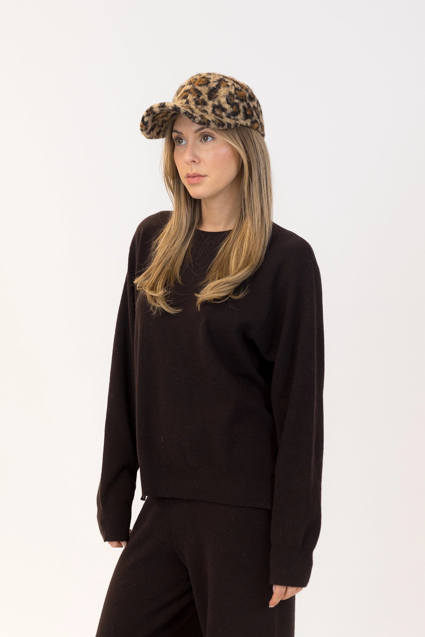 Leopard Baseball Cap Accessories Lyla + Luxe