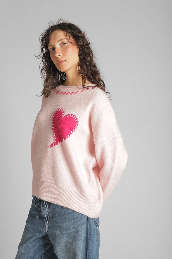 Heart Eco Pullover Sweaters & Knits Lyla + Luxe