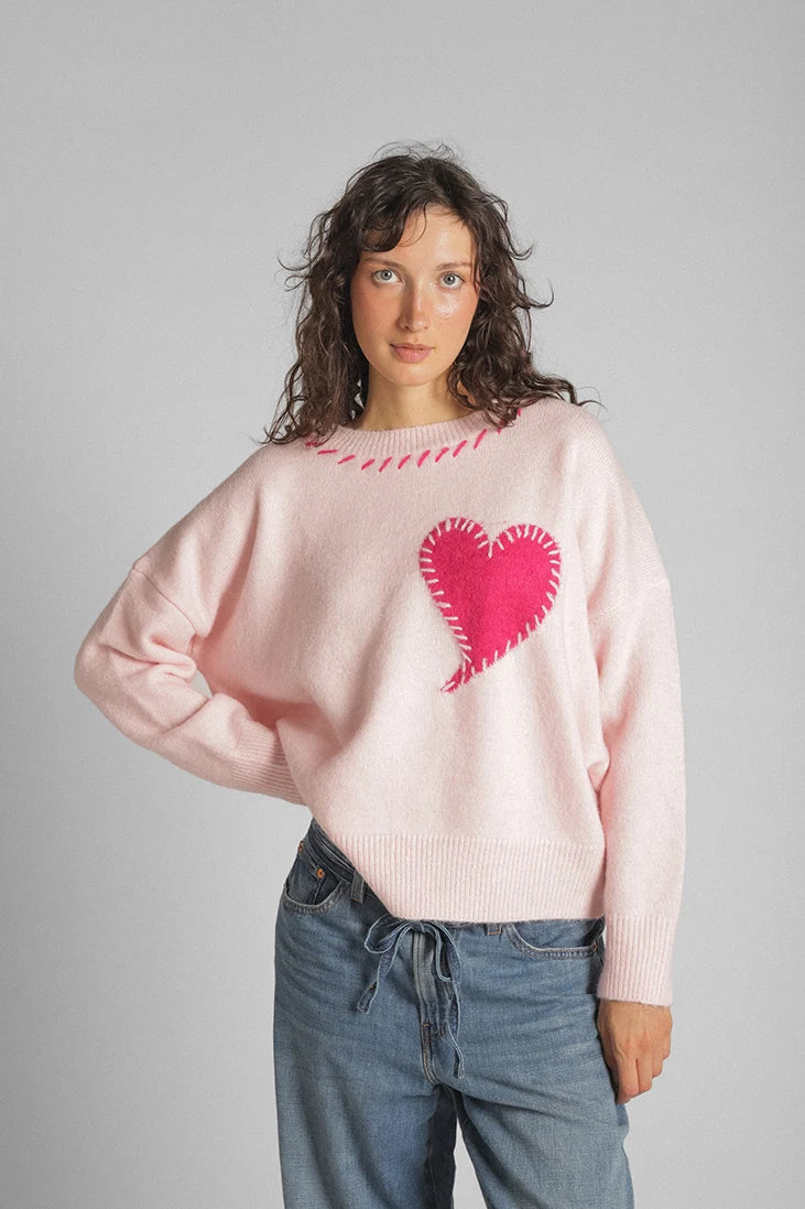 Heart Eco Pullover Sweaters & Knits Lyla + Luxe