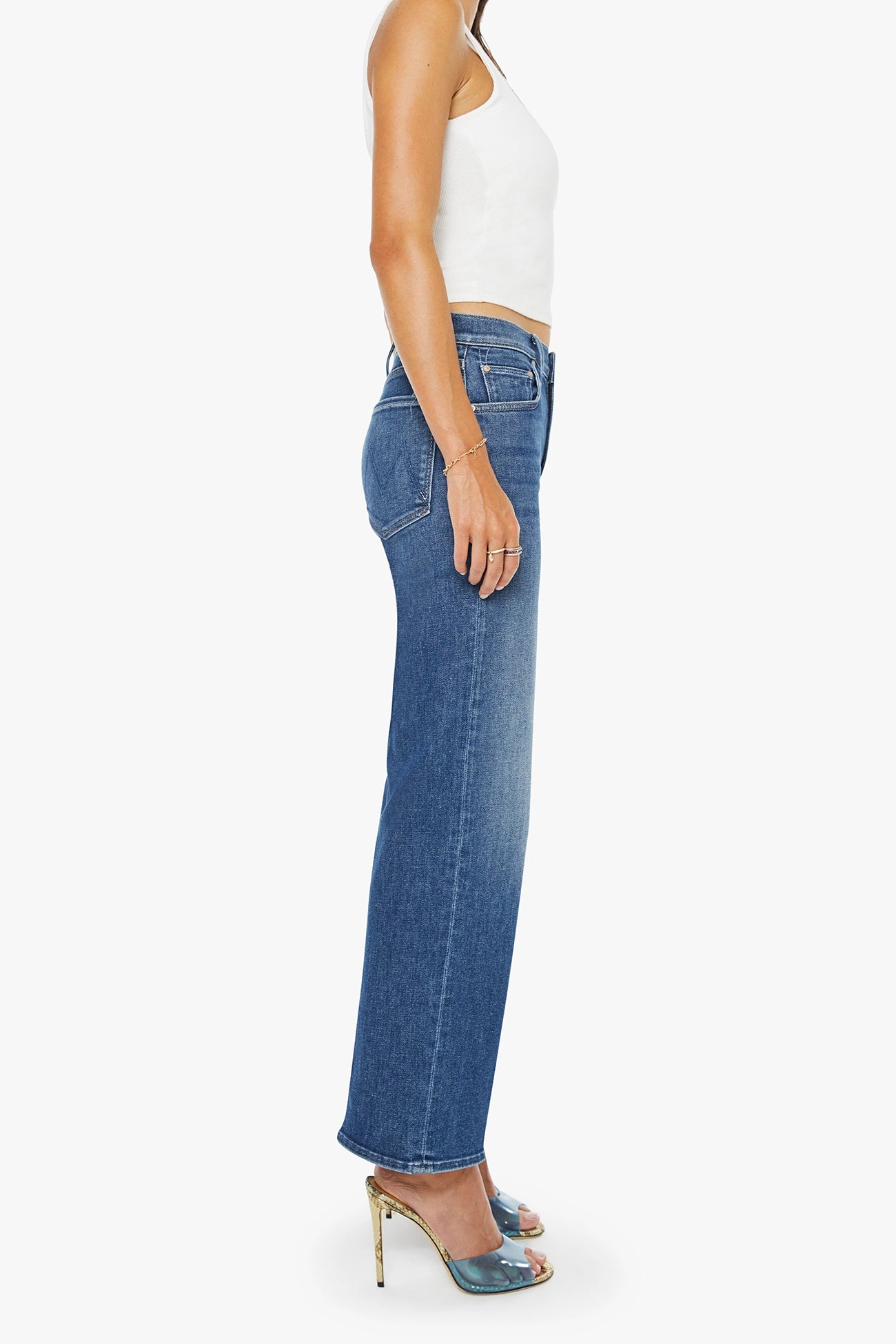 The Mid Rise Rambler Zip Ankle Pants MOTHER