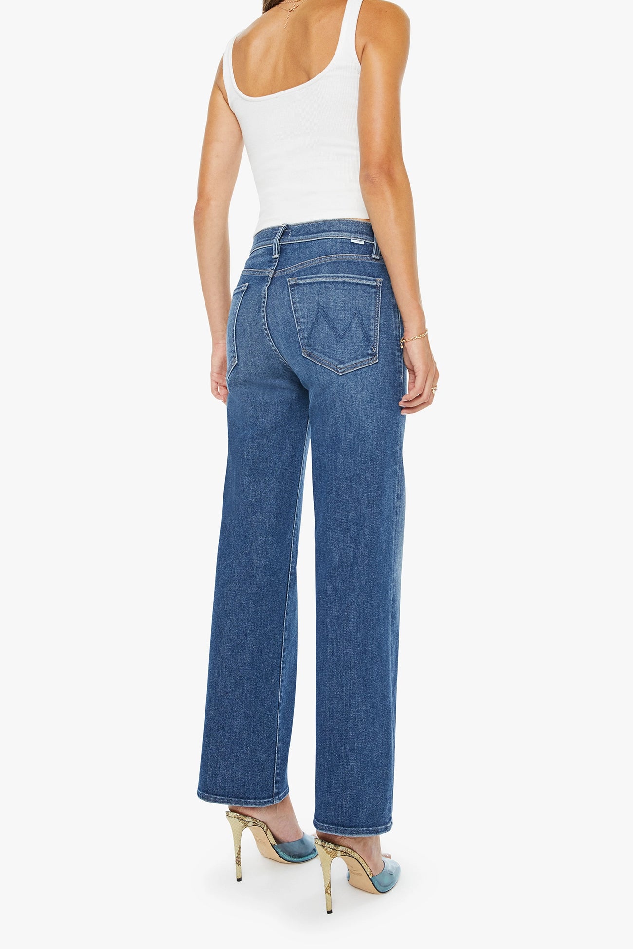 The Mid Rise Rambler Zip Ankle Pants MOTHER