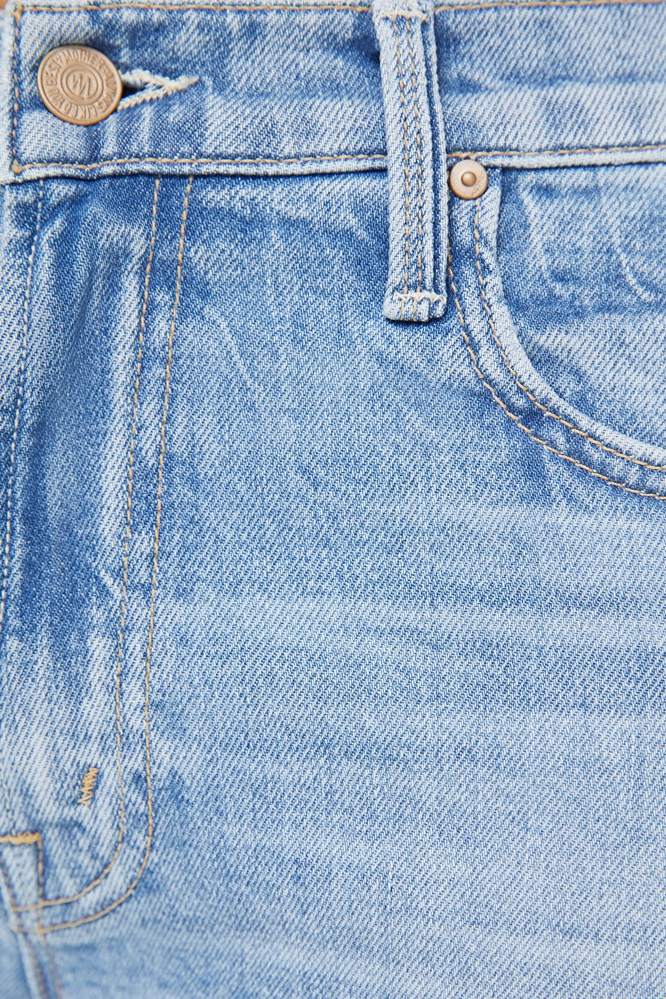 The Mid Rise Rambler Zip Ankle Fray Pants MOTHER