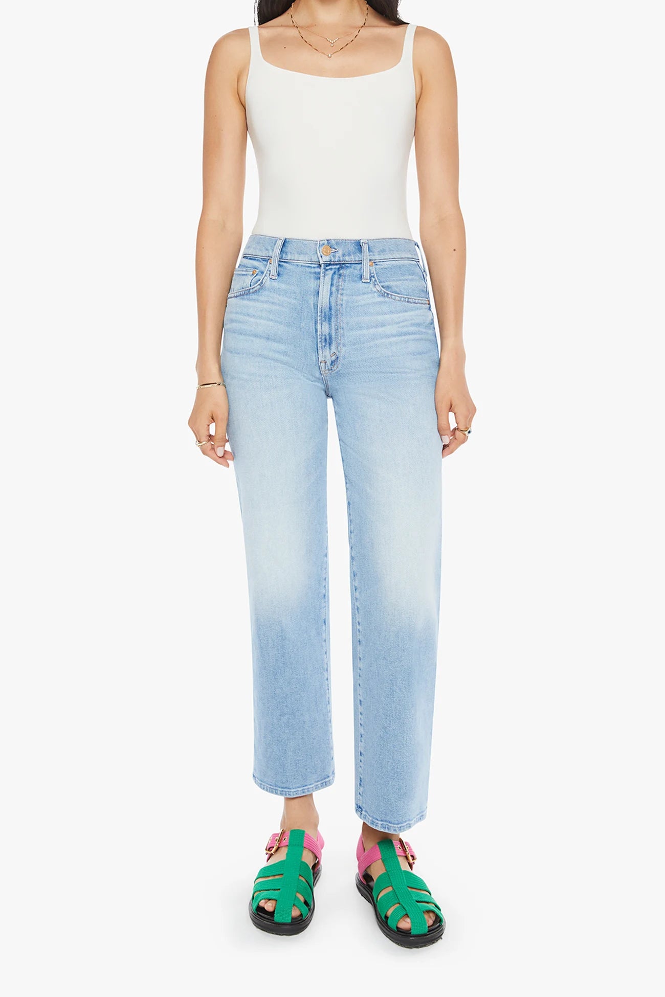 The Rambler Zip Ankle Pants MOTHER