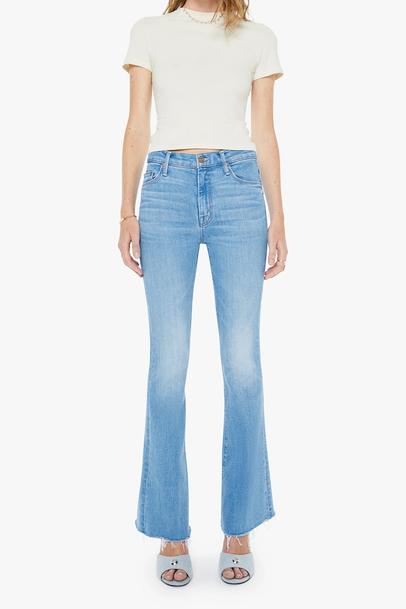 The Weekender Fray Pants MOTHER