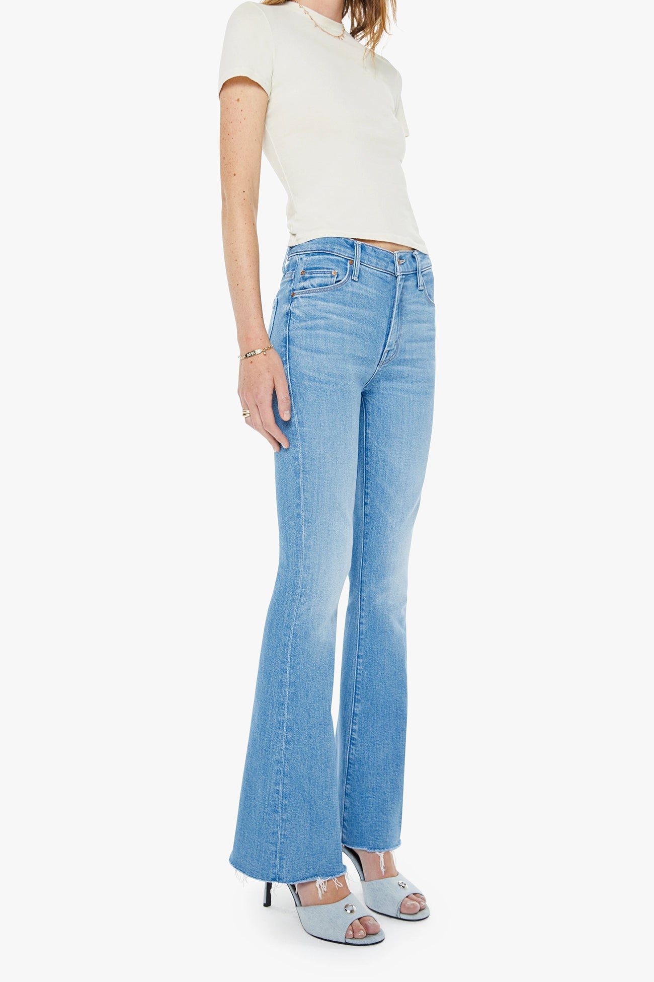 The Weekender Fray Pants MOTHER