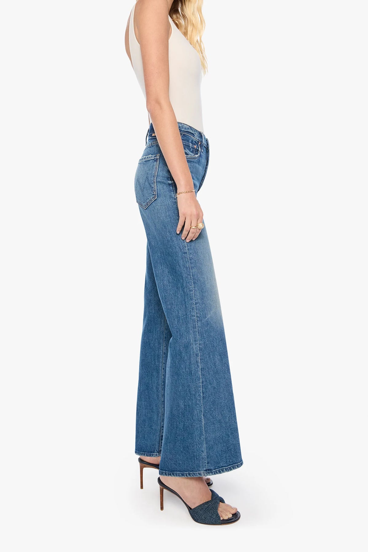 The Tomcat Roller Sneak Jeans Mother