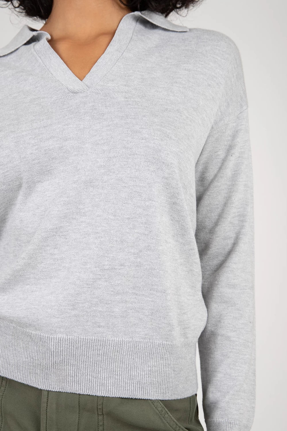 Bianca Polo Sweaters &amp; Knits One Grey Day   