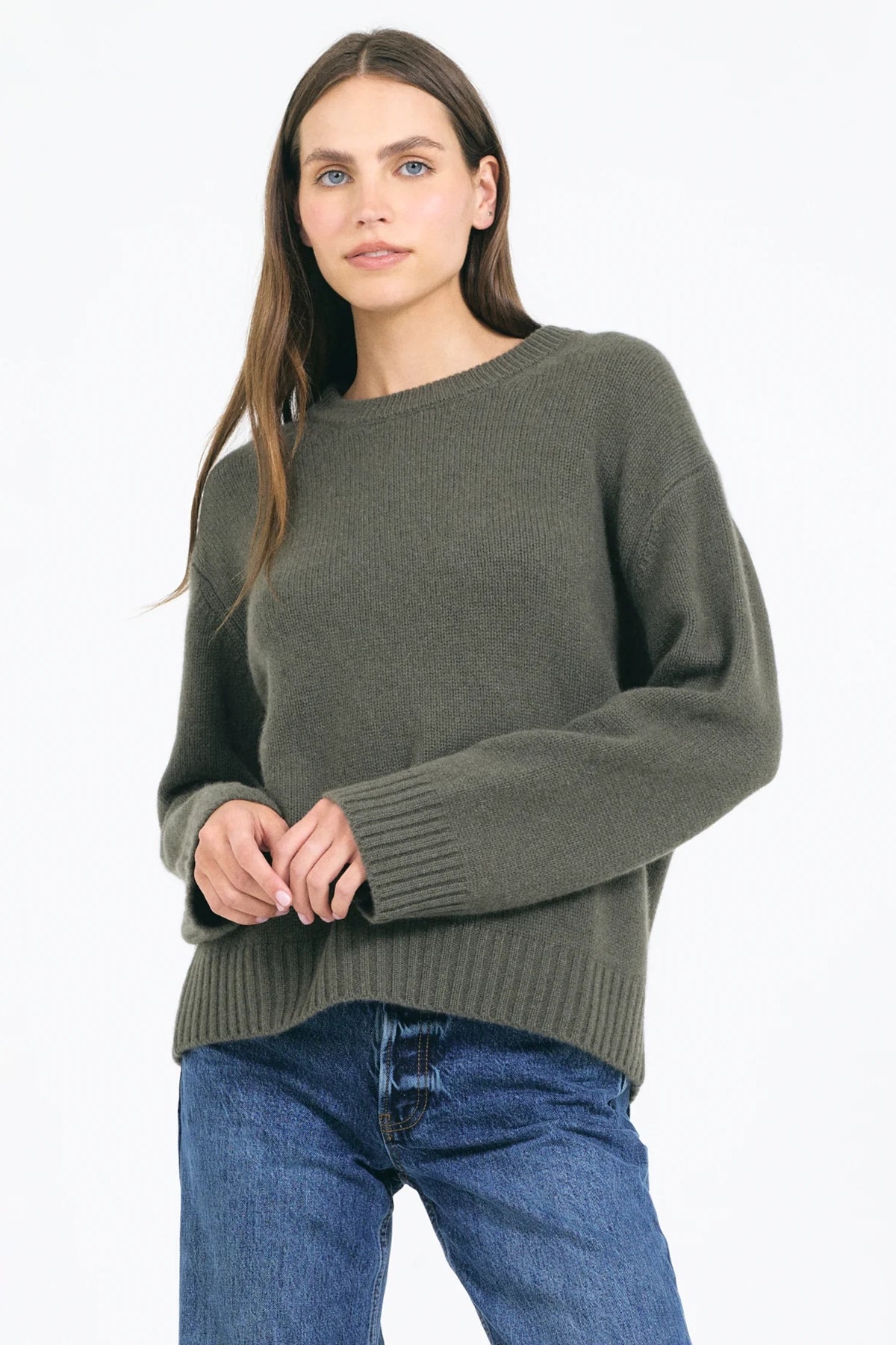 Aster Cashmere Pullover Sweaters & Knits One Grey Day