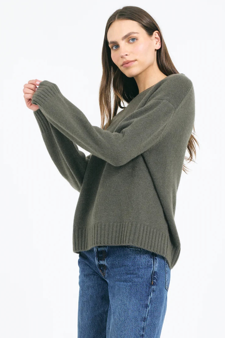 Aster Cashmere Pullover Sweaters & Knits One Grey Day