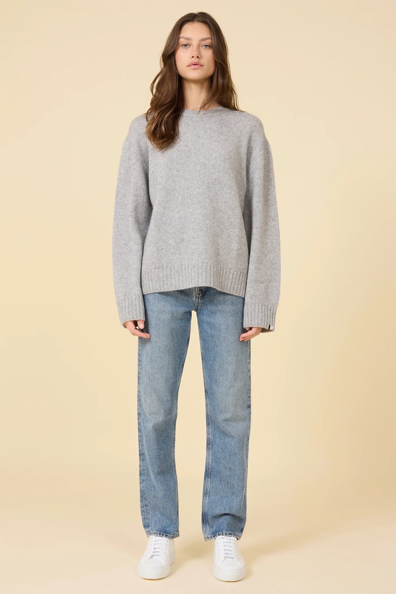 Aster Cashmere Pullover Sweaters & Knits One Grey Day